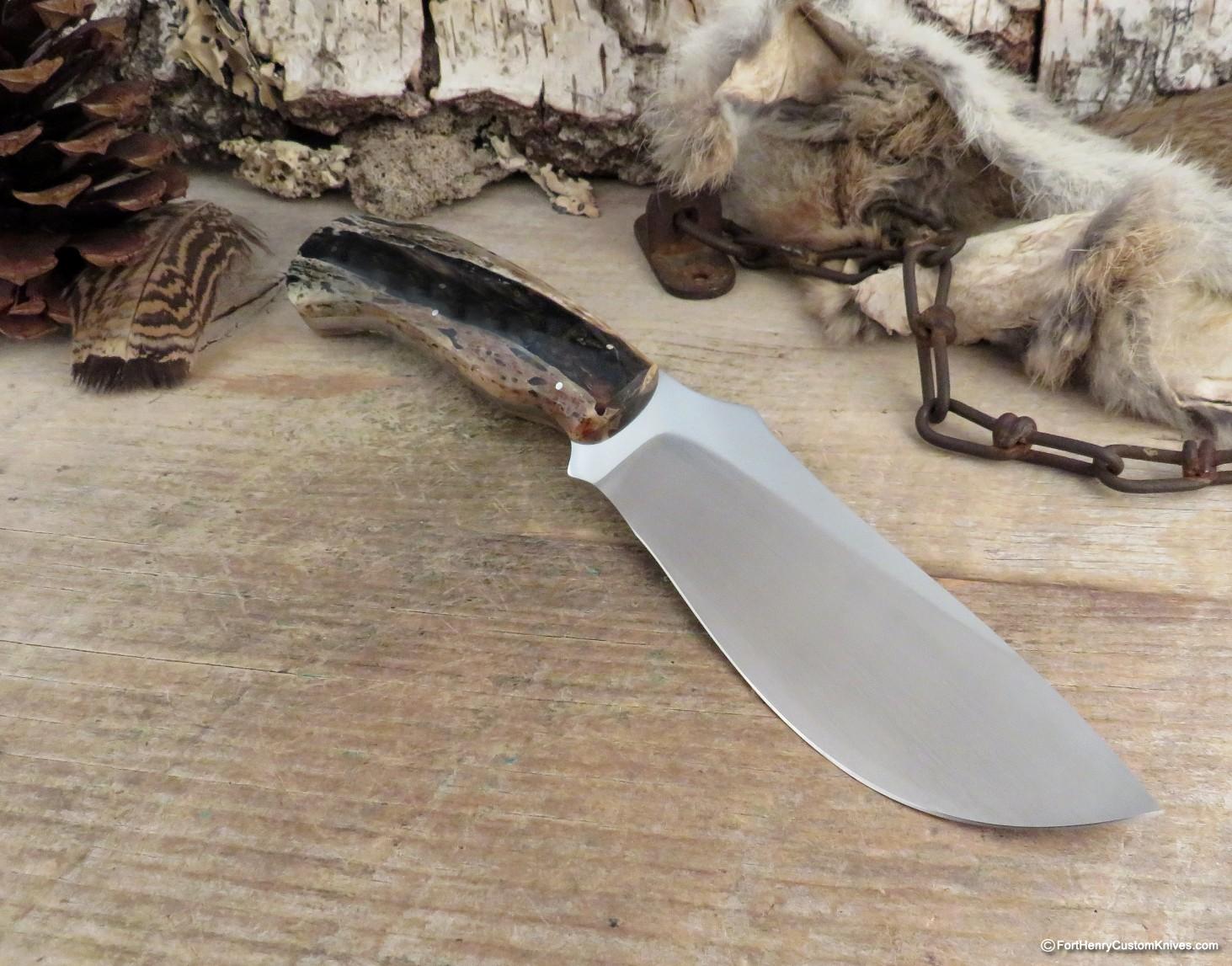 Arno Bernard Sr - Big Five Skinner - African Sable Horn -S35VN - Image 5