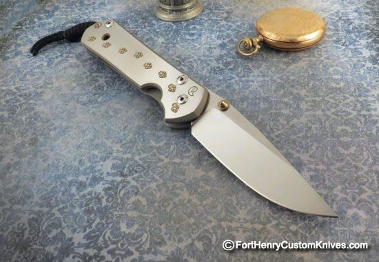 Chris Reeve - Vintage Large Sebenza 21 - "Paw Prints" - LEFTY