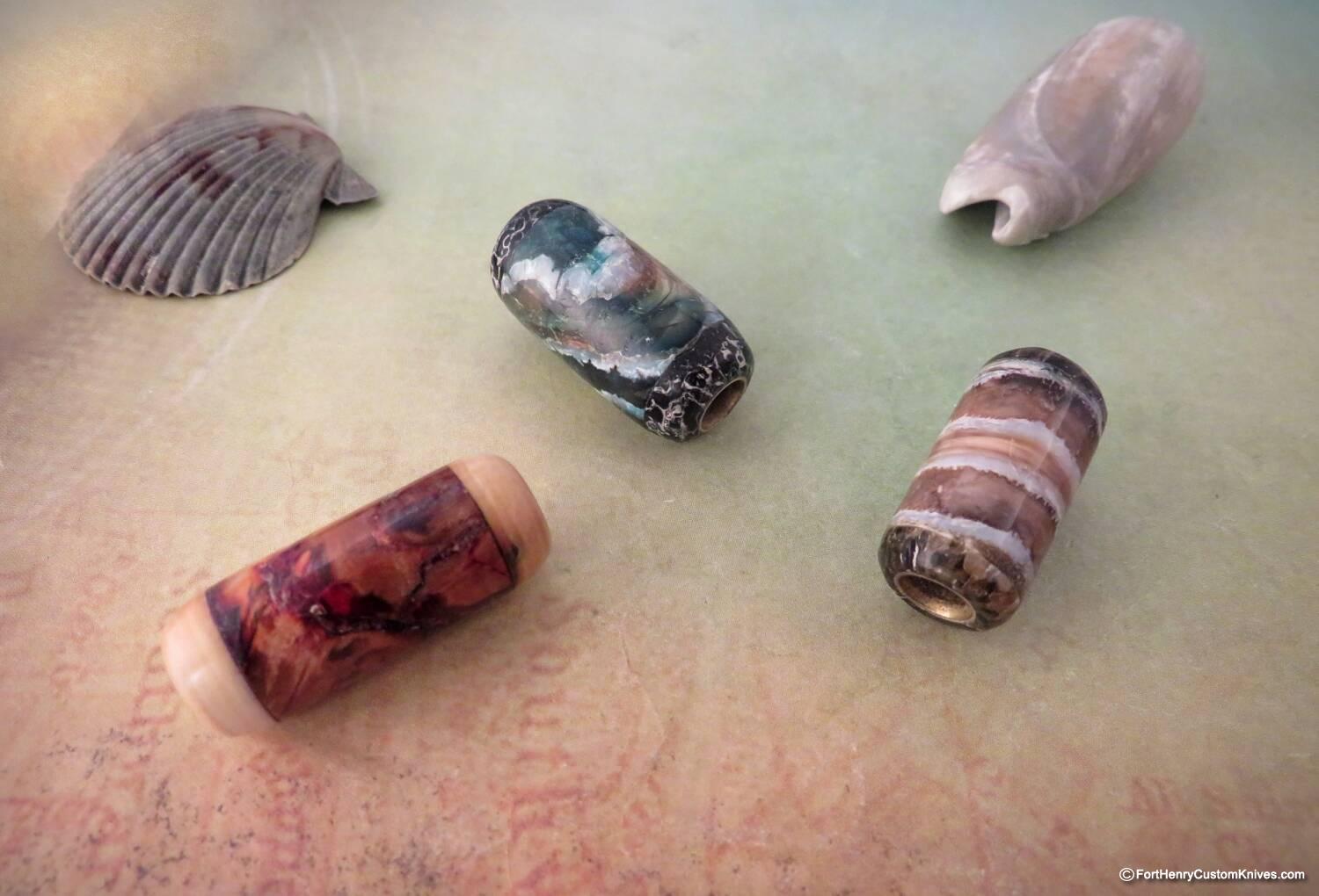 Fine Turnage Productions - Wooly Mammoth Molar Lanyard Beads - Choice