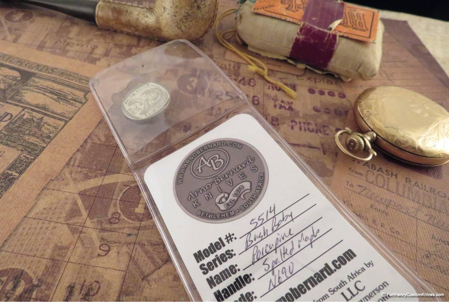 Arno Bernard Jr - Porcupine - Cert & Coin - Image 6