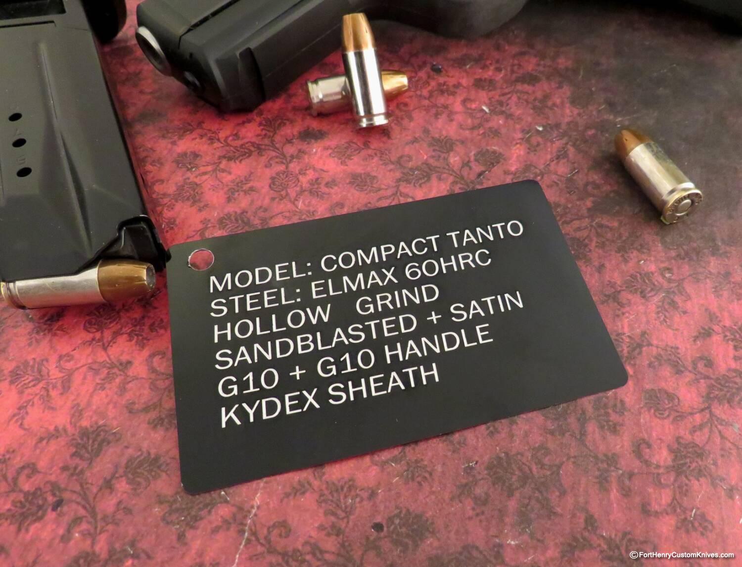 Piotr Gosciniak / PG Knives - Custom Compact Tanto - Image 6