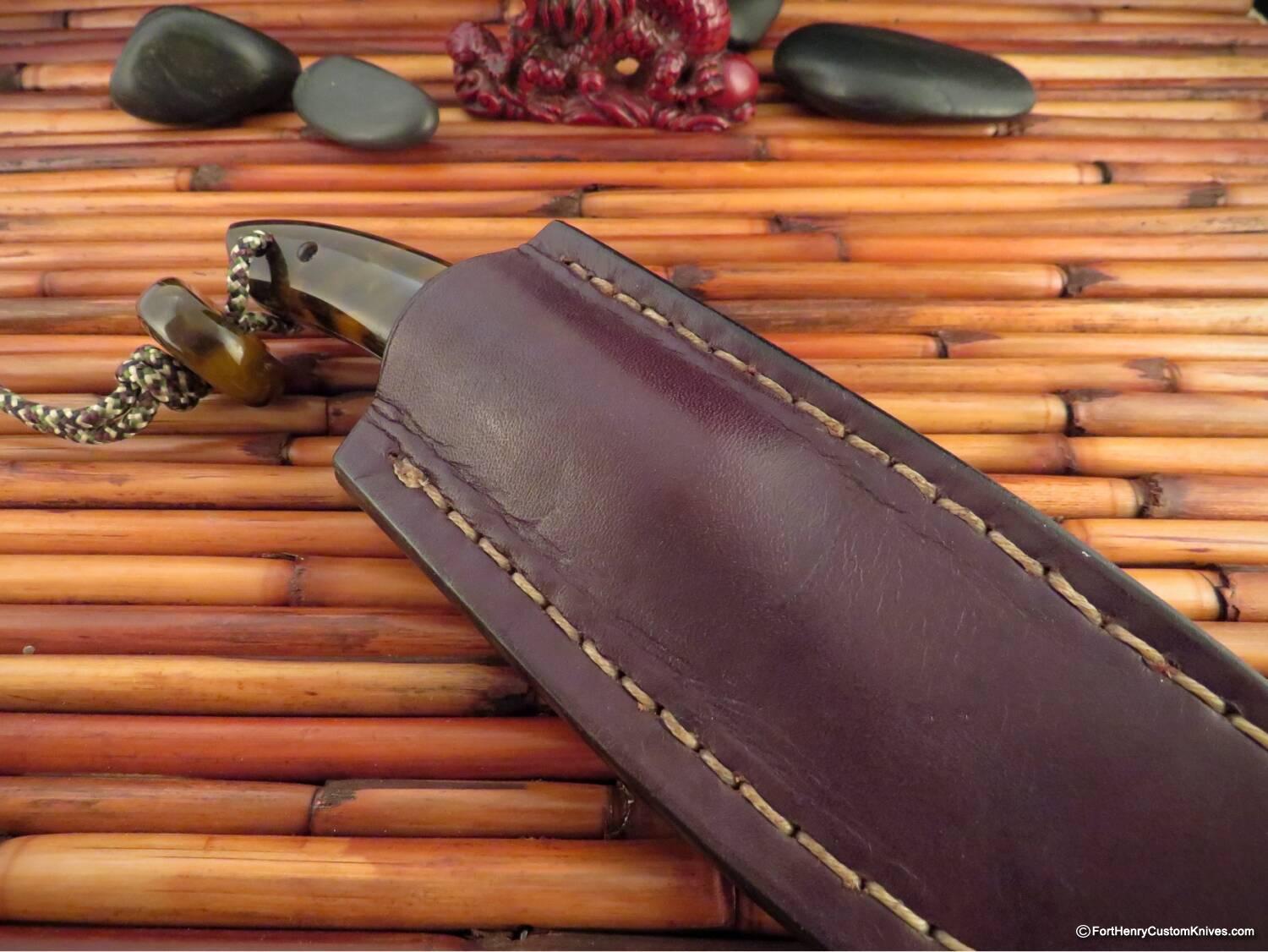 Raymond Johnson - Custom Deerfly - Hamon - Faux Tortoise - Image 6