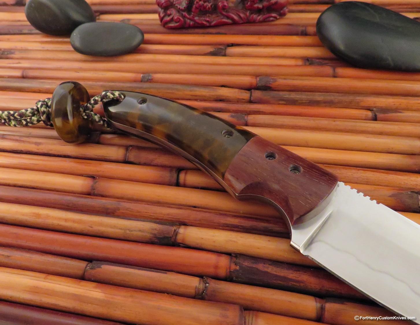 Raymond Johnson - Custom Deerfly - Hamon - Faux Tortoise - Image 5