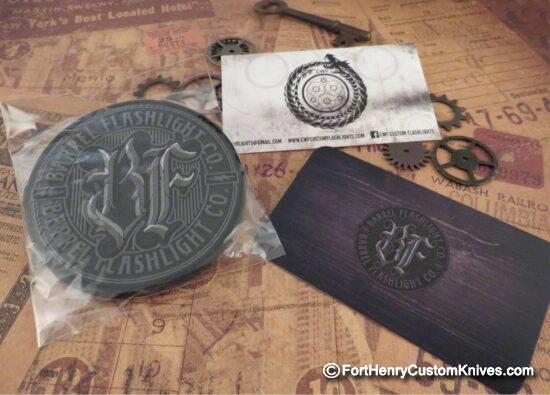 Barrel Custom Flashlight - Custom Brass M2JN - Dragon Driver - Image 5