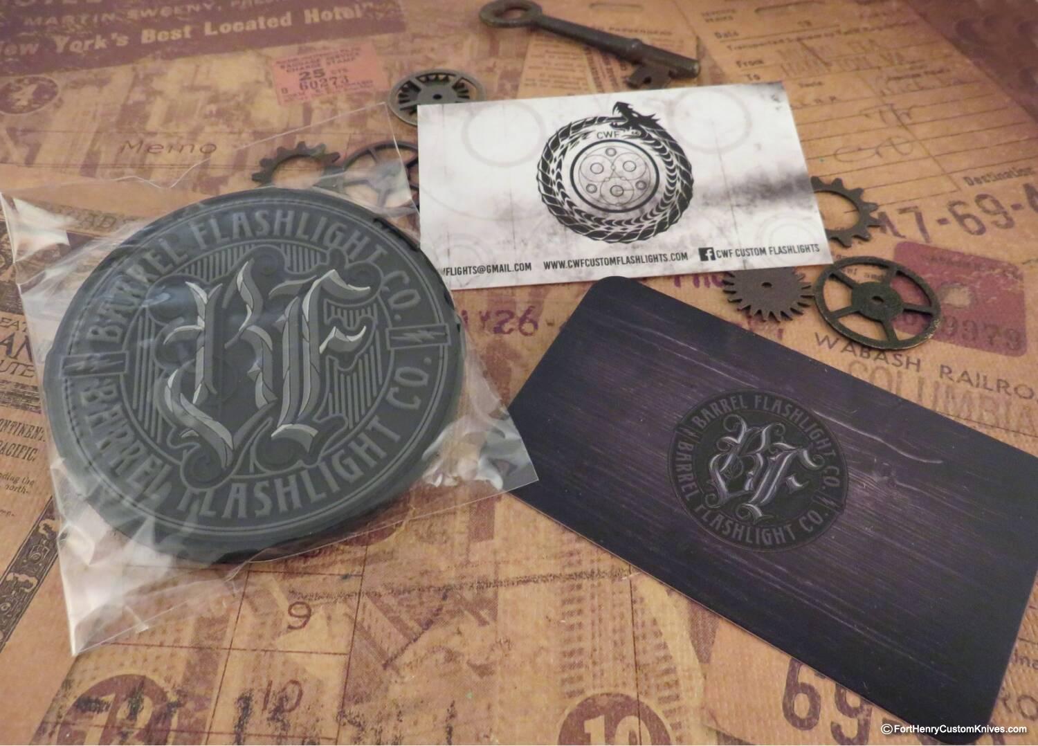 Barrel Custom Flashlight - Custom Brass M2JN - Dragon Driver - Image 5