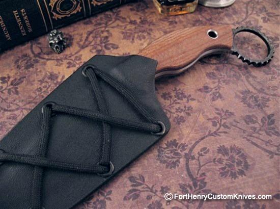 Black Dragon Forge - Hybrid Recurve Kerambit - Micarta - Image 8