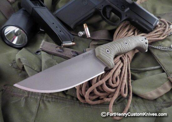 Miller Bros. Blades - Custom M-26 Camp & Field- Z Finit - Firestarter