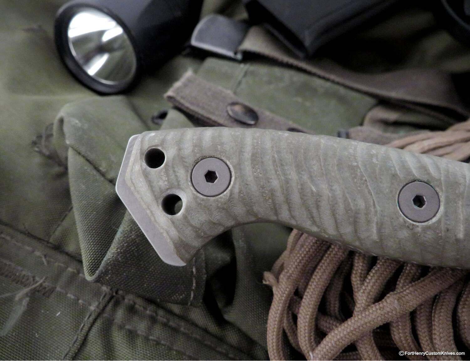 Miller Bros. Blades - Custom M-26 Camp & Field- Z Finit - Firestarter - Image 5