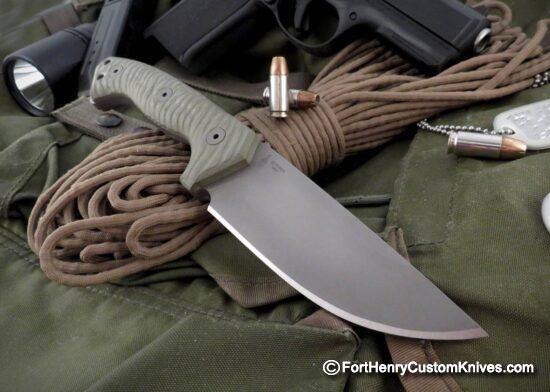 Miller Bros. Blades - Custom M-26 Camp & Field- Z Finit - Firestarter - Image 6