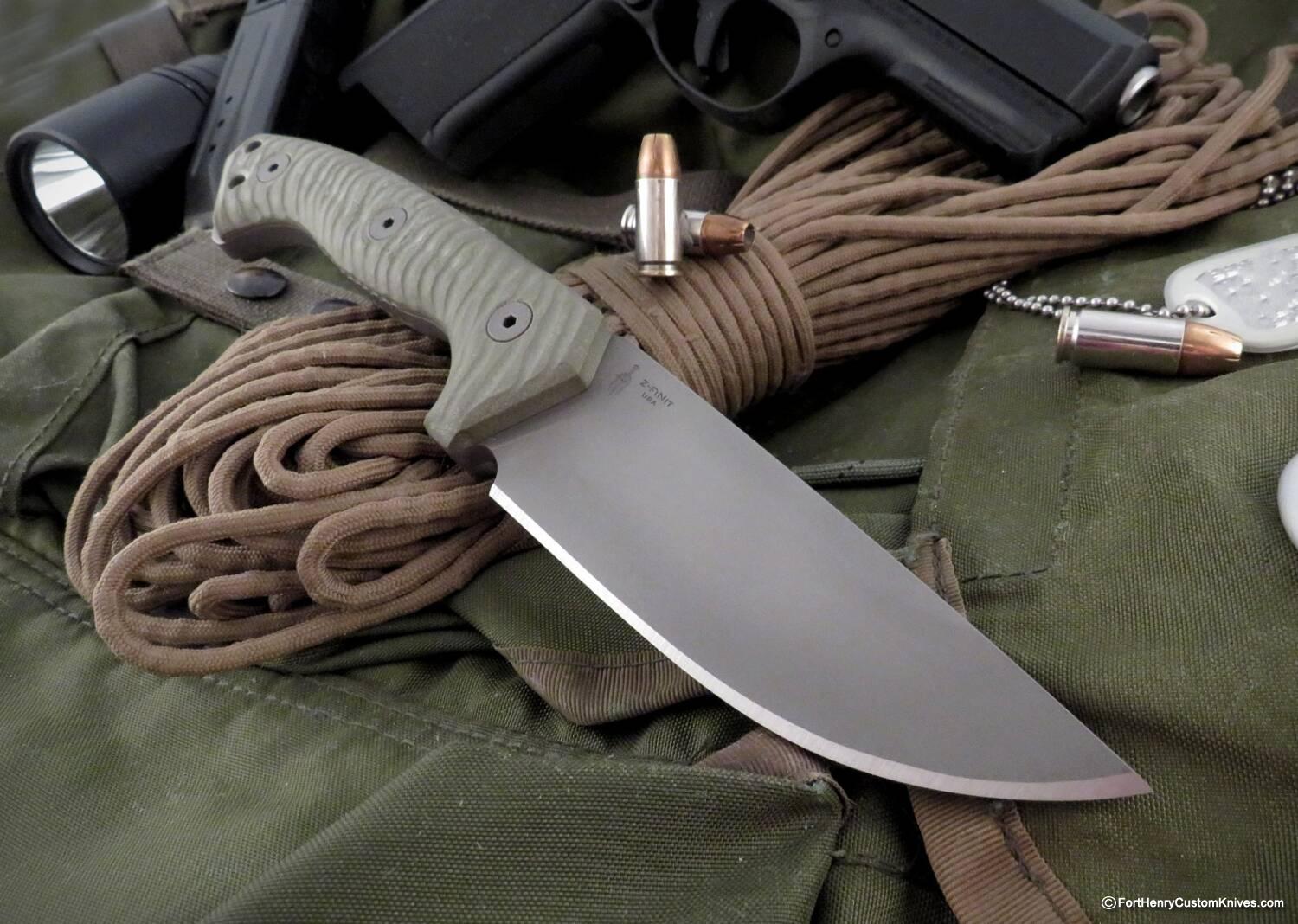 Miller Bros. Blades - Custom M-26 Camp & Field- Z Finit - Firestarter - Image 6