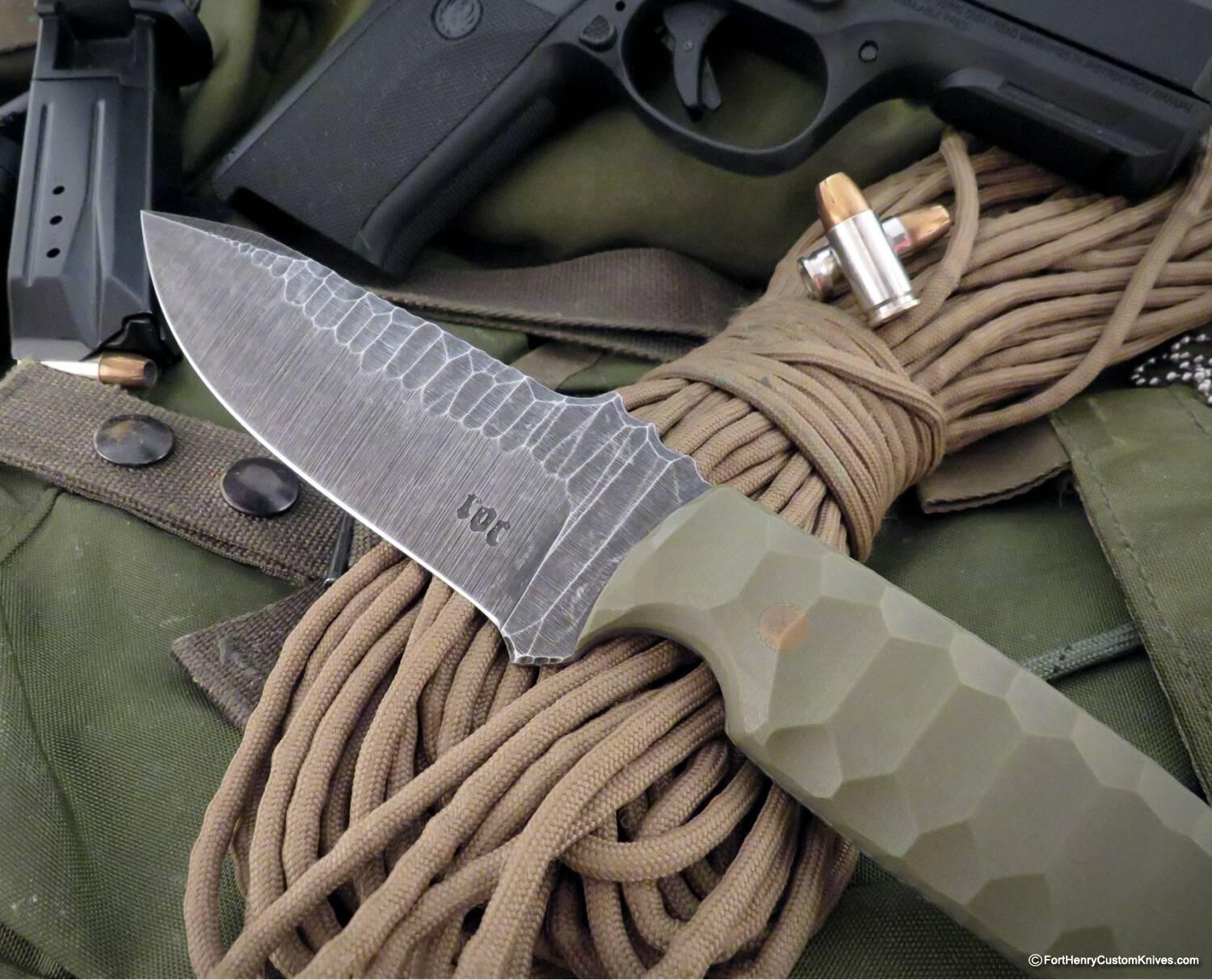 Ken Vehikite / Black Roc Knives - NEW Model - Custom RUHK - Image 2