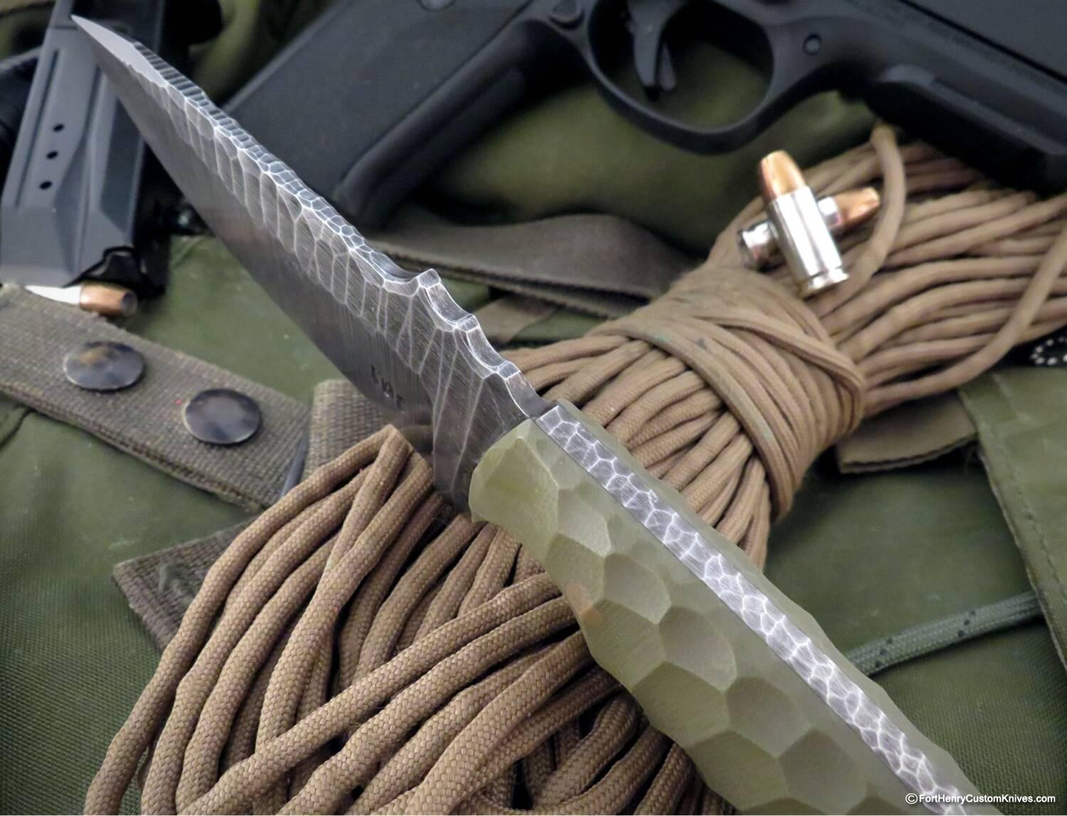 Ken Vehikite / Black Roc Knives - NEW Model - Custom RUHK - Image 3