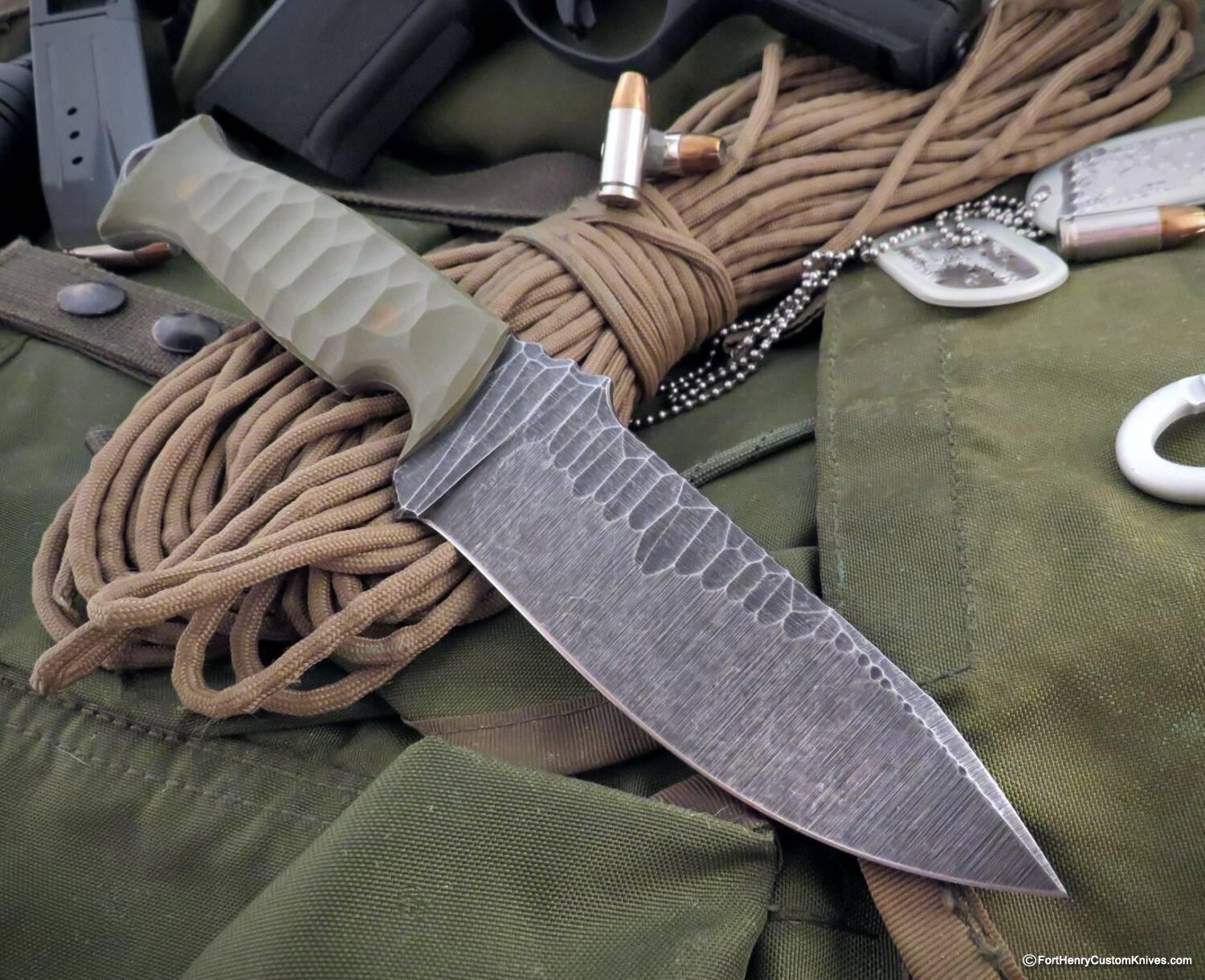 Ken Vehikite / Black Roc Knives - NEW Model - Custom RUHK - Image 5