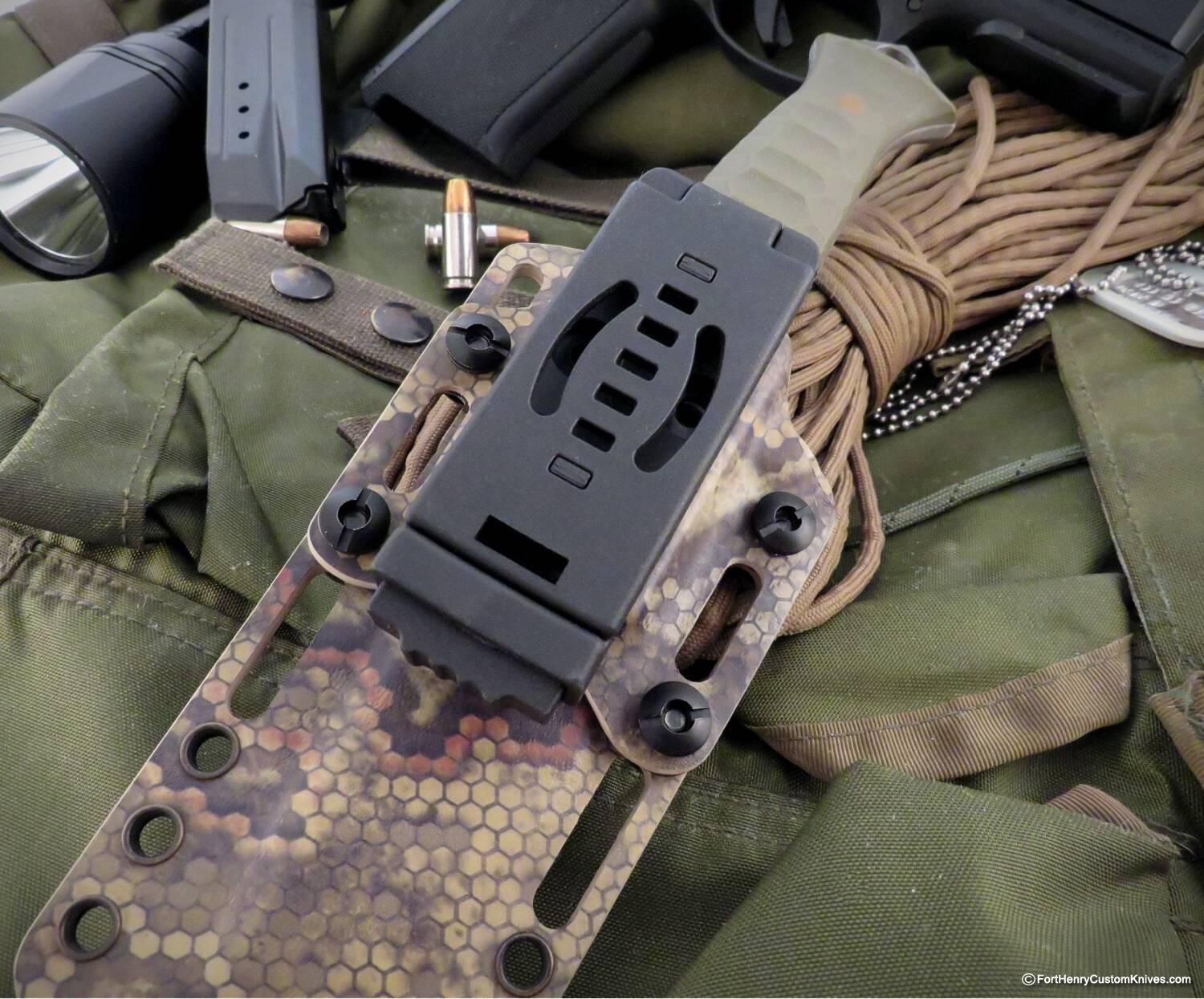 Ken Vehikite / Black Roc Knives - NEW Model - Custom RUHK - Image 6