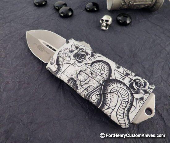 Microtech - OTF 157-10 Exocet - Customized - One of a Kind