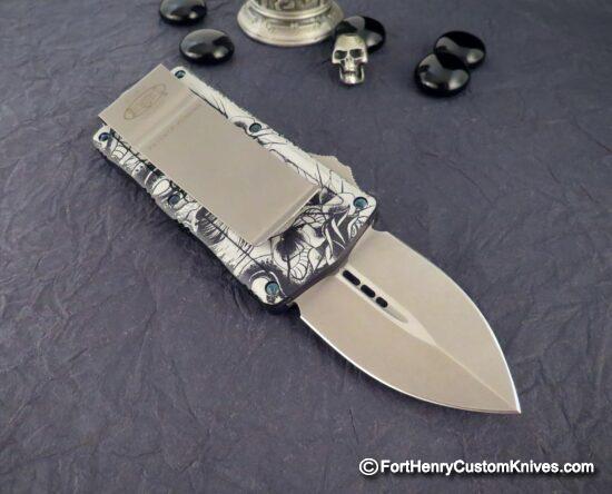 Microtech - OTF 157-10 Exocet - Customized - One of a Kind - Image 3