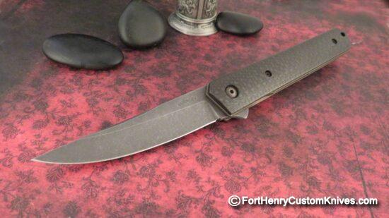 Lucas Burnley - Custom Kwaiken Flipper - Dendritic Steel