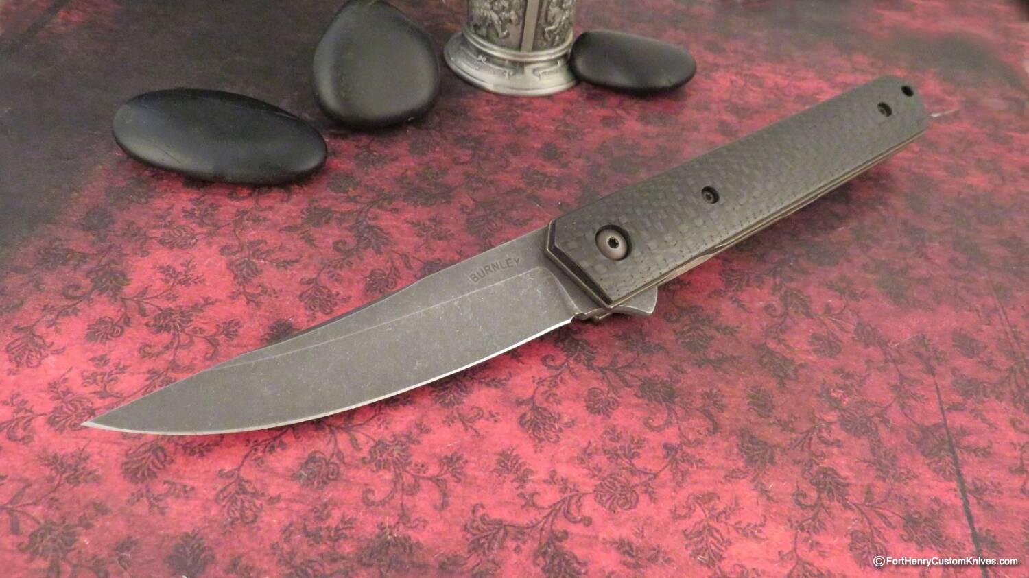 Lucas Burnley - Custom Kwaiken Flipper - Dendritic Steel
