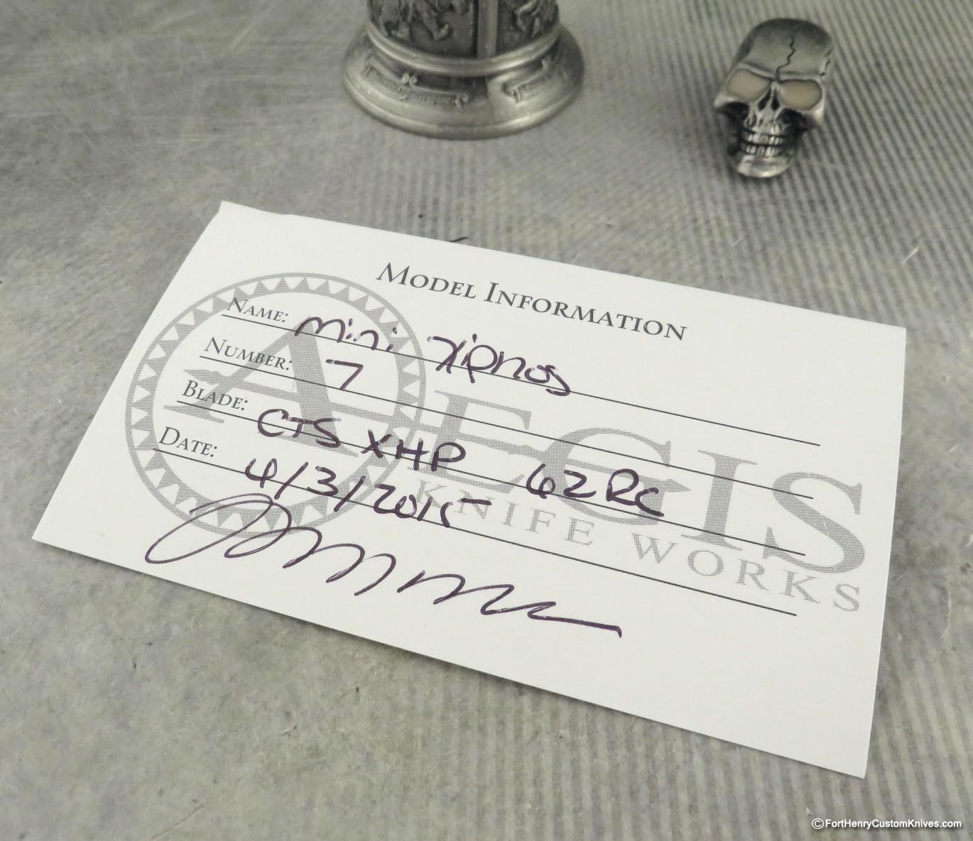 Aegis Knifeworks - Custom Mini Xiphos Flipper - Image 7