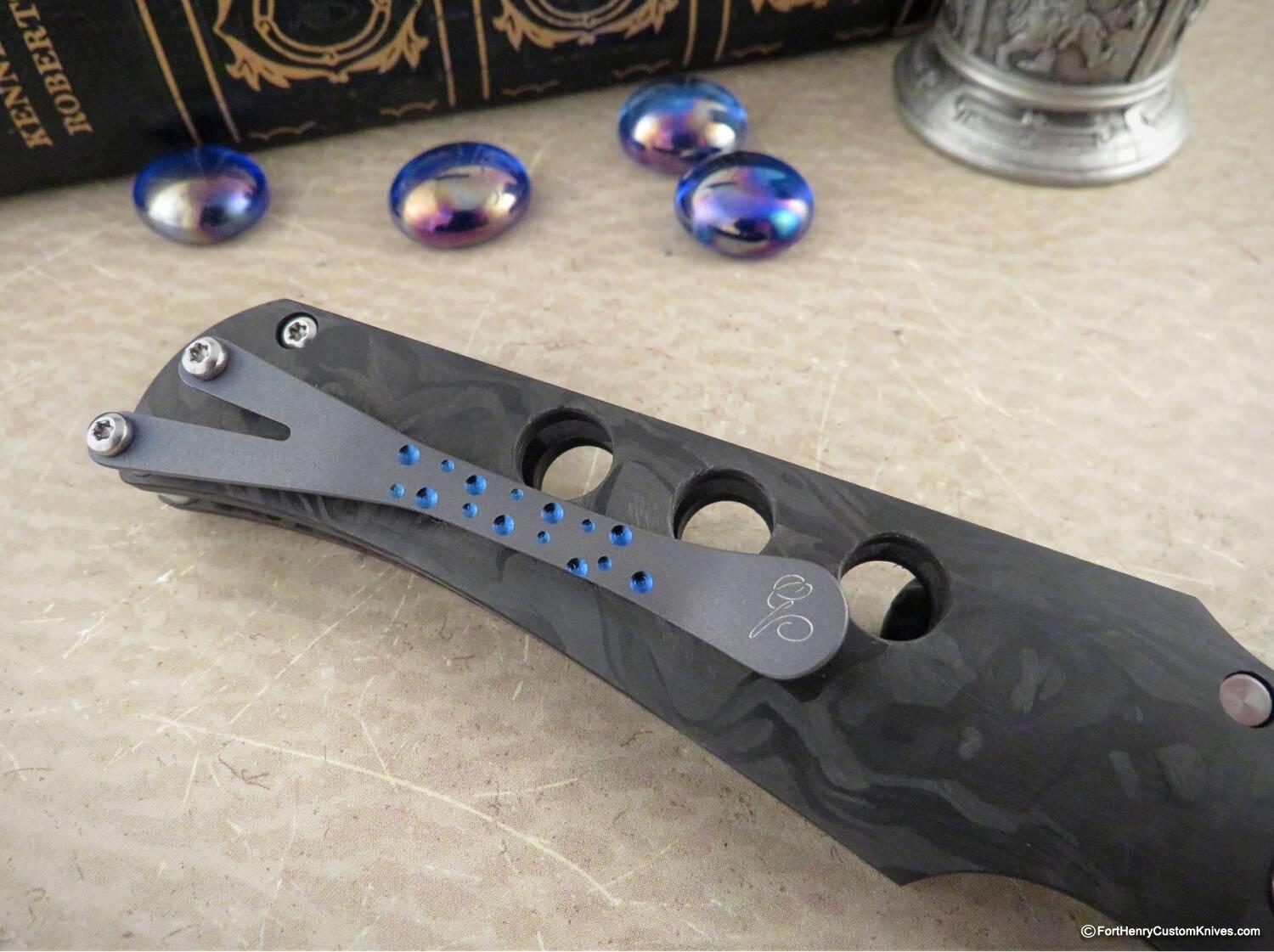 Jason Guthrie - NEW Scout 2.0 - Marble Carbon Fiber - M390 - Image 4