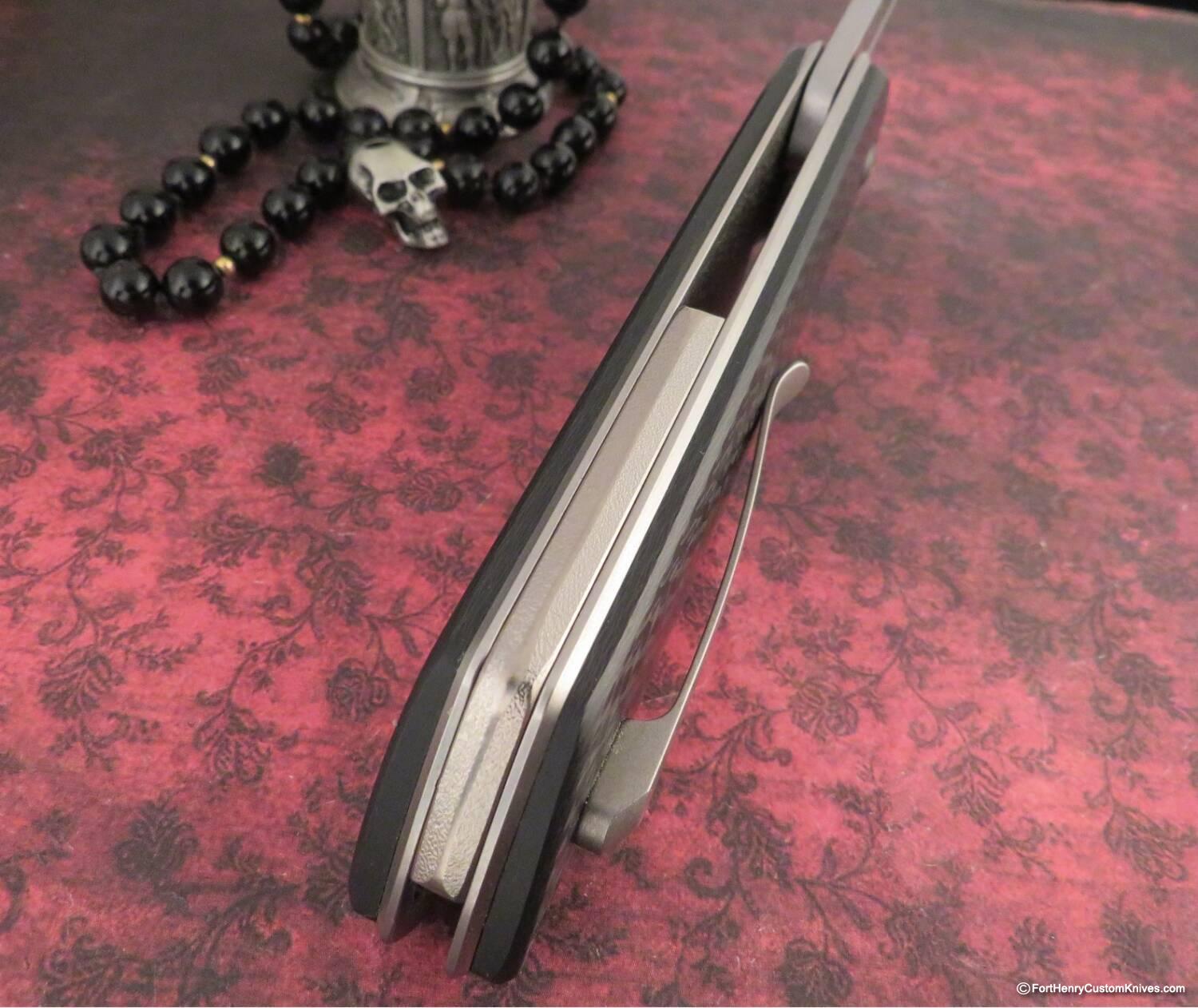 Bob Terzuola / Brian Fellhoelter - Custom Jersey Devil - Carbon Fiber - Image 4