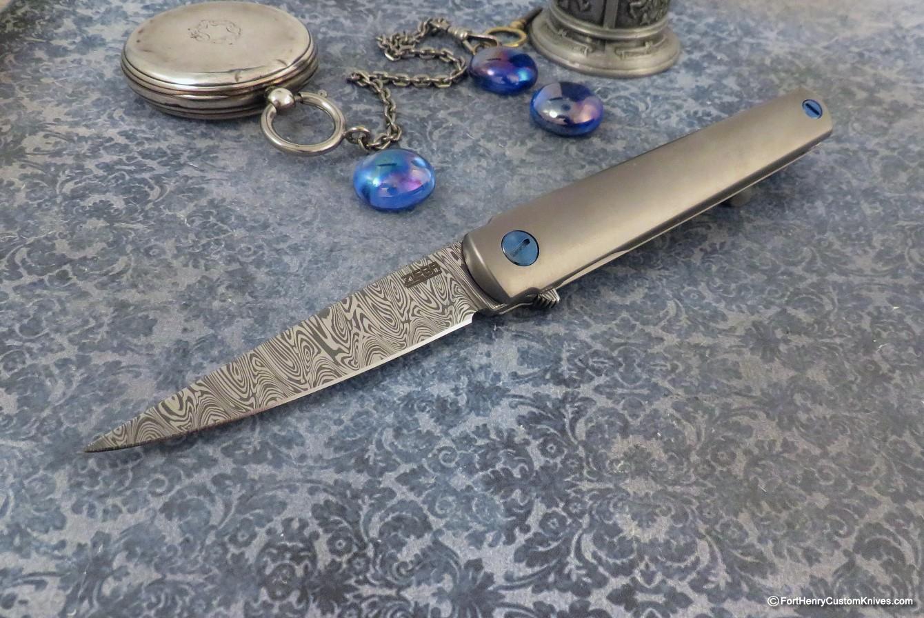 Michael Zieba - MS3 Pro EDC - Gentleman's Flipper - Damasteel