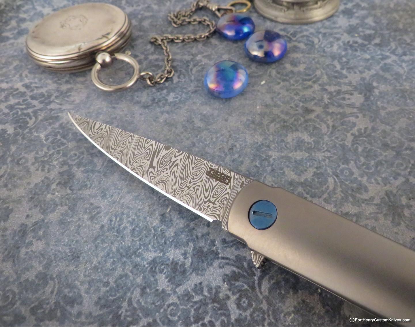 Michael Zieba - MS3 Pro EDC - Gentleman's Flipper - Damasteel - Image 2