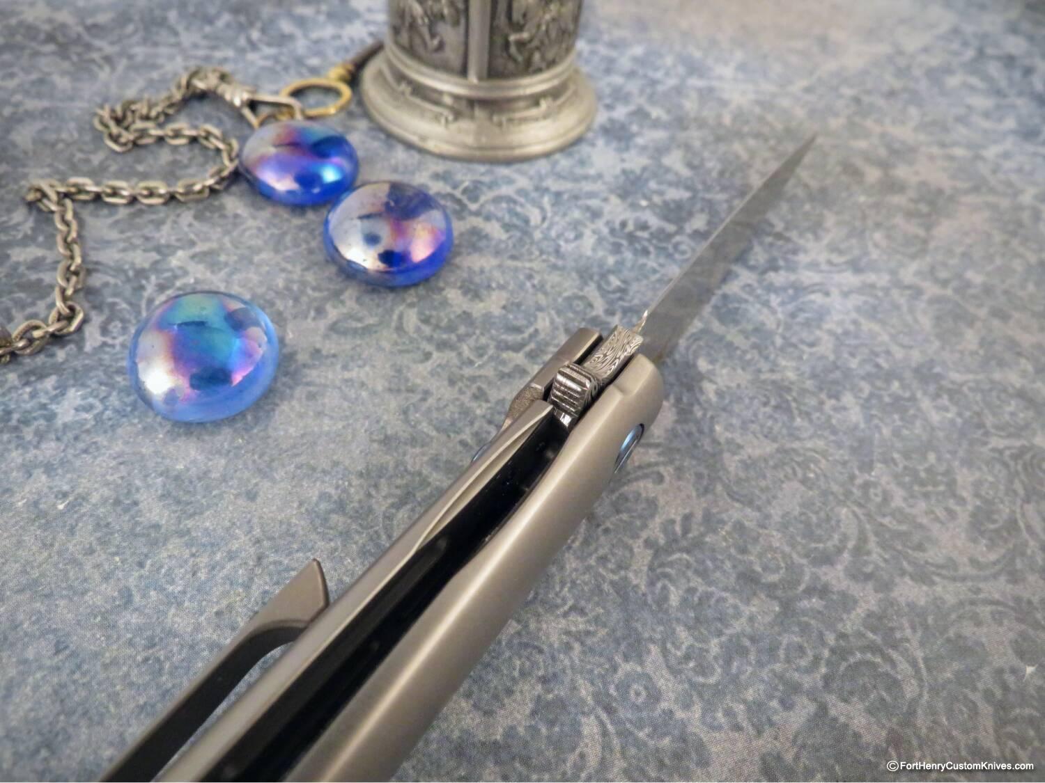 Michael Zieba - MS3 Pro EDC - Gentleman's Flipper - Damasteel - Image 4