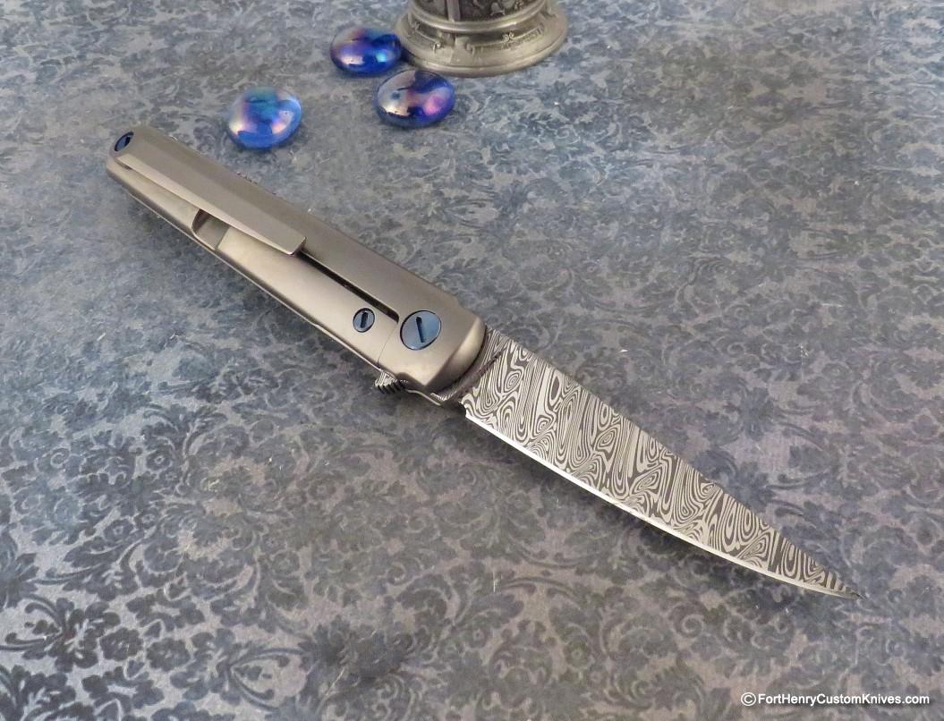 Michael Zieba - MS3 Pro EDC - Gentleman's Flipper - Damasteel - Image 5