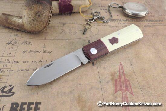 Willem Steenkamp - Custom Barlow - Slip Joint - XCut Micarta