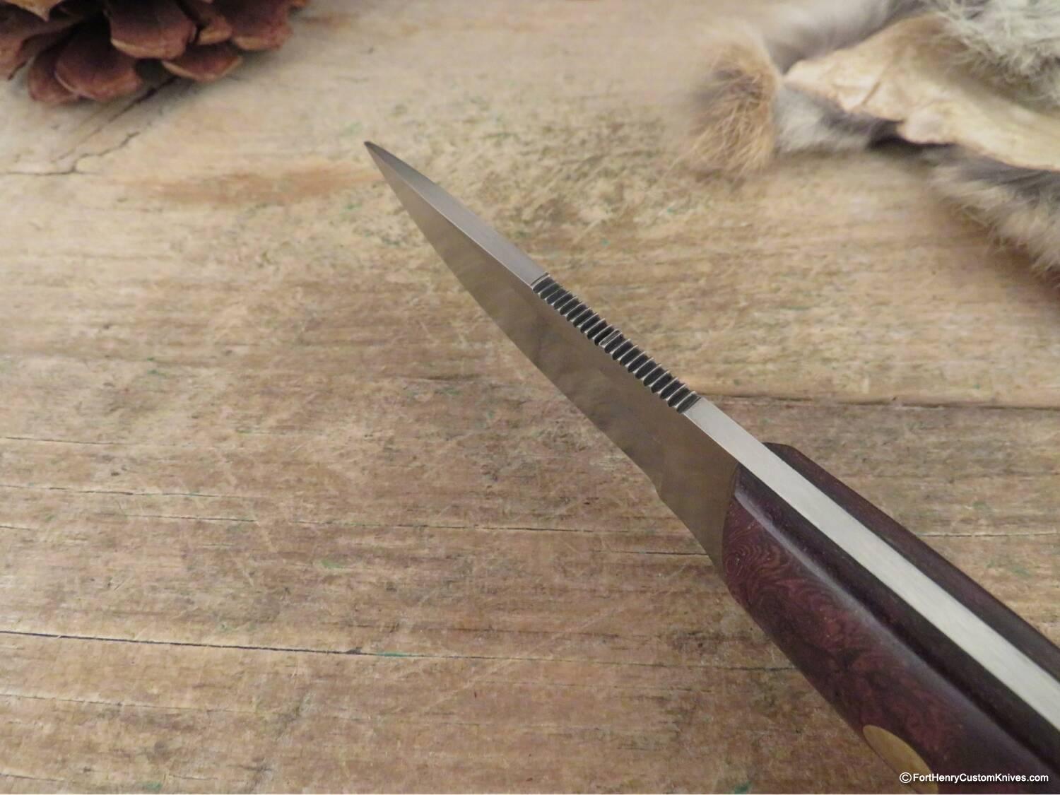 Bob Dozier - Custom Sweetwater - Rosewood Burl - S35VN - Image 3