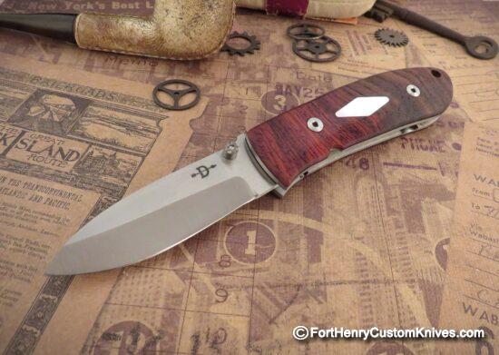 Bob Dozier - Folding Hunter - Cocobolo Burl