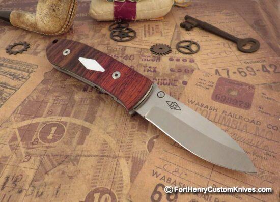 Bob Dozier - Folding Hunter - Cocobolo Burl - Image 5