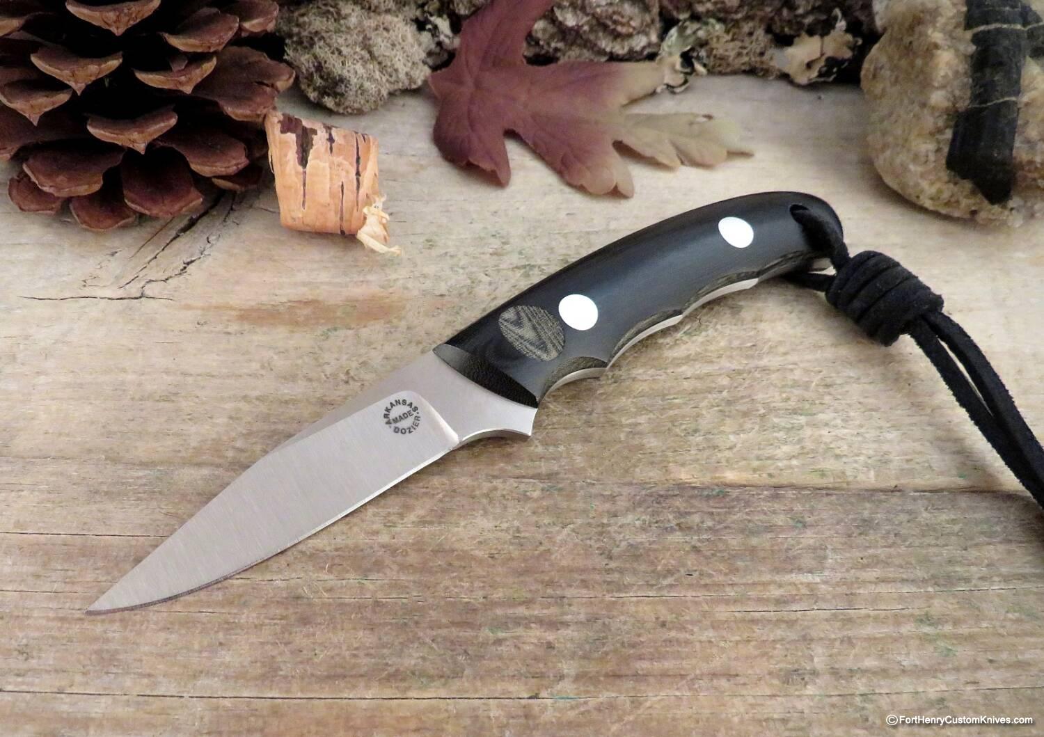 Bob Dozier - Vintage Custom Whittler - Black Micarta