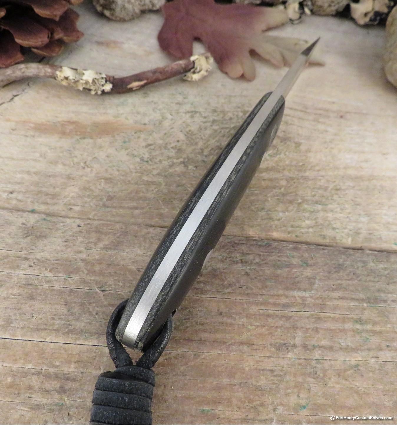 Bob Dozier - Vintage Custom Whittler - Black Micarta - Image 3