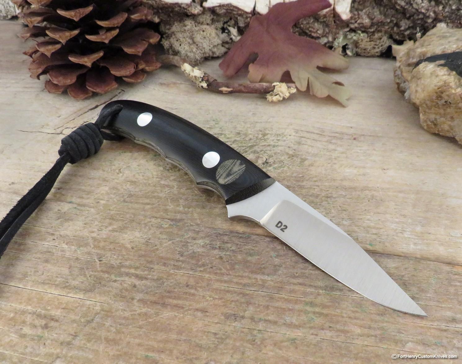 Bob Dozier - Vintage Custom Whittler - Black Micarta - Image 4