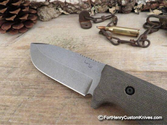 LKW Knives - Custom Crusher - Hunter / Survival - OD Green - Image 2
