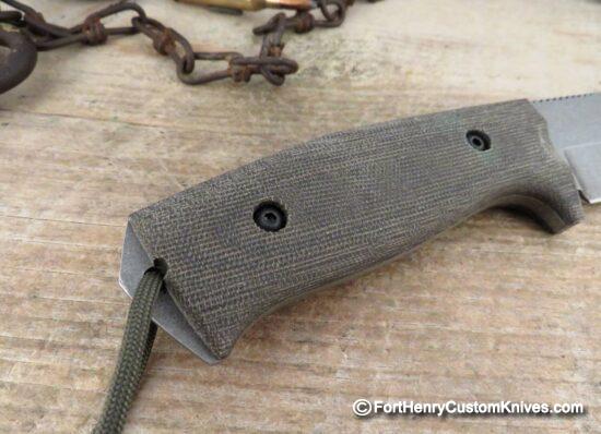 LKW Knives - Custom Crusher - Hunter / Survival - OD Green - Image 4