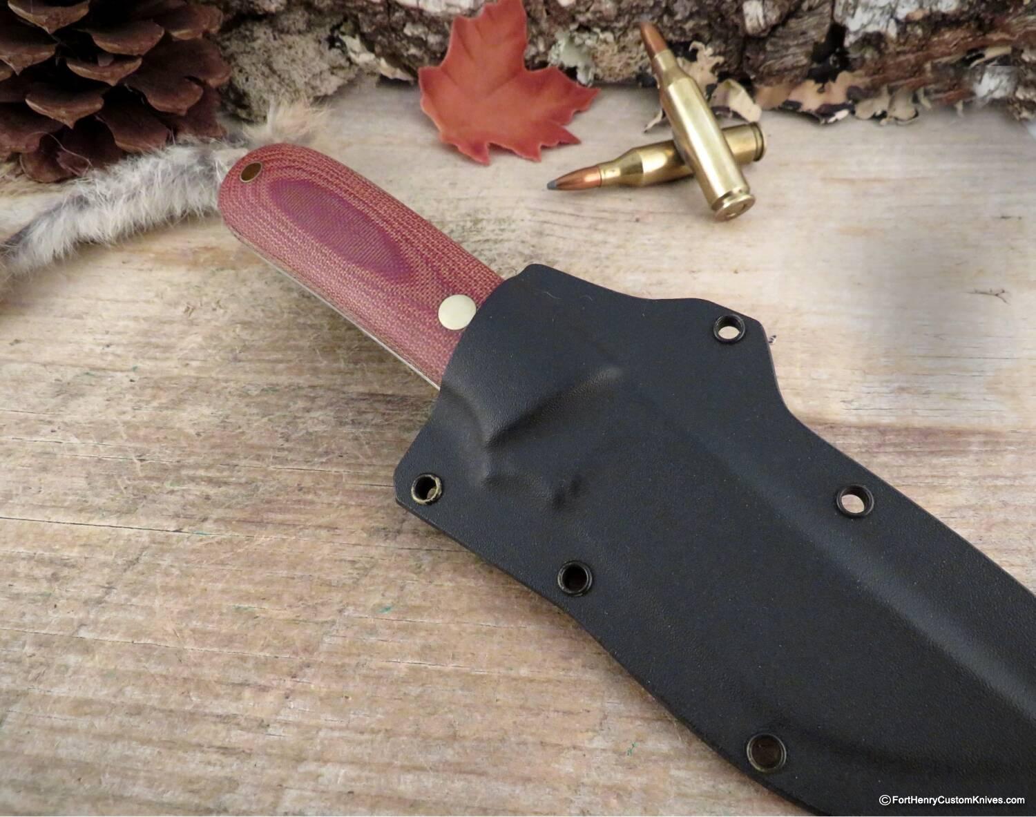 Bob Dozier - Yukon Pro Skinner - Natural Micarta - Image 5