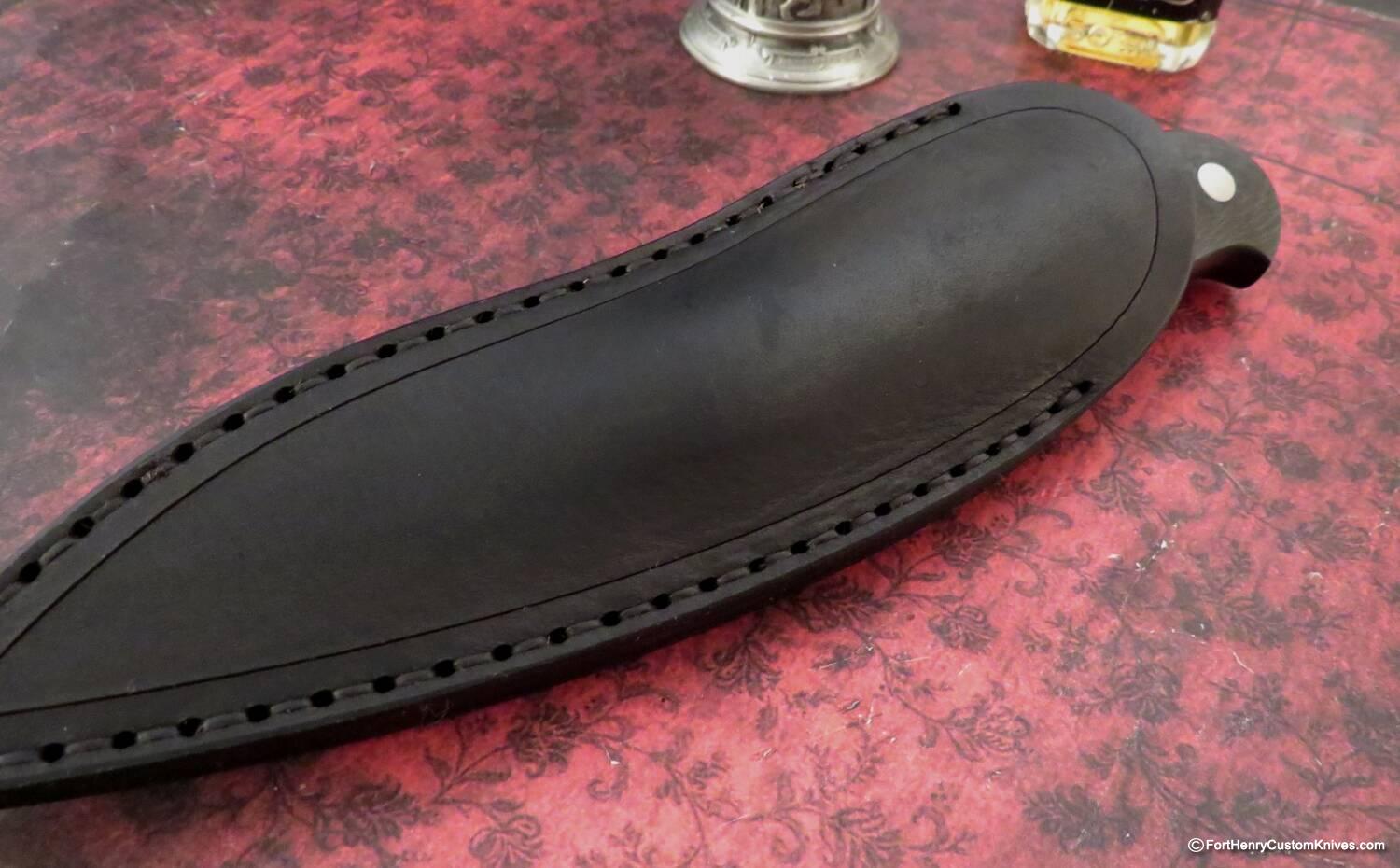 Mariano Yannoni - Custom Wharnie - Forged San Mai - Carbon Fiber - Image 6