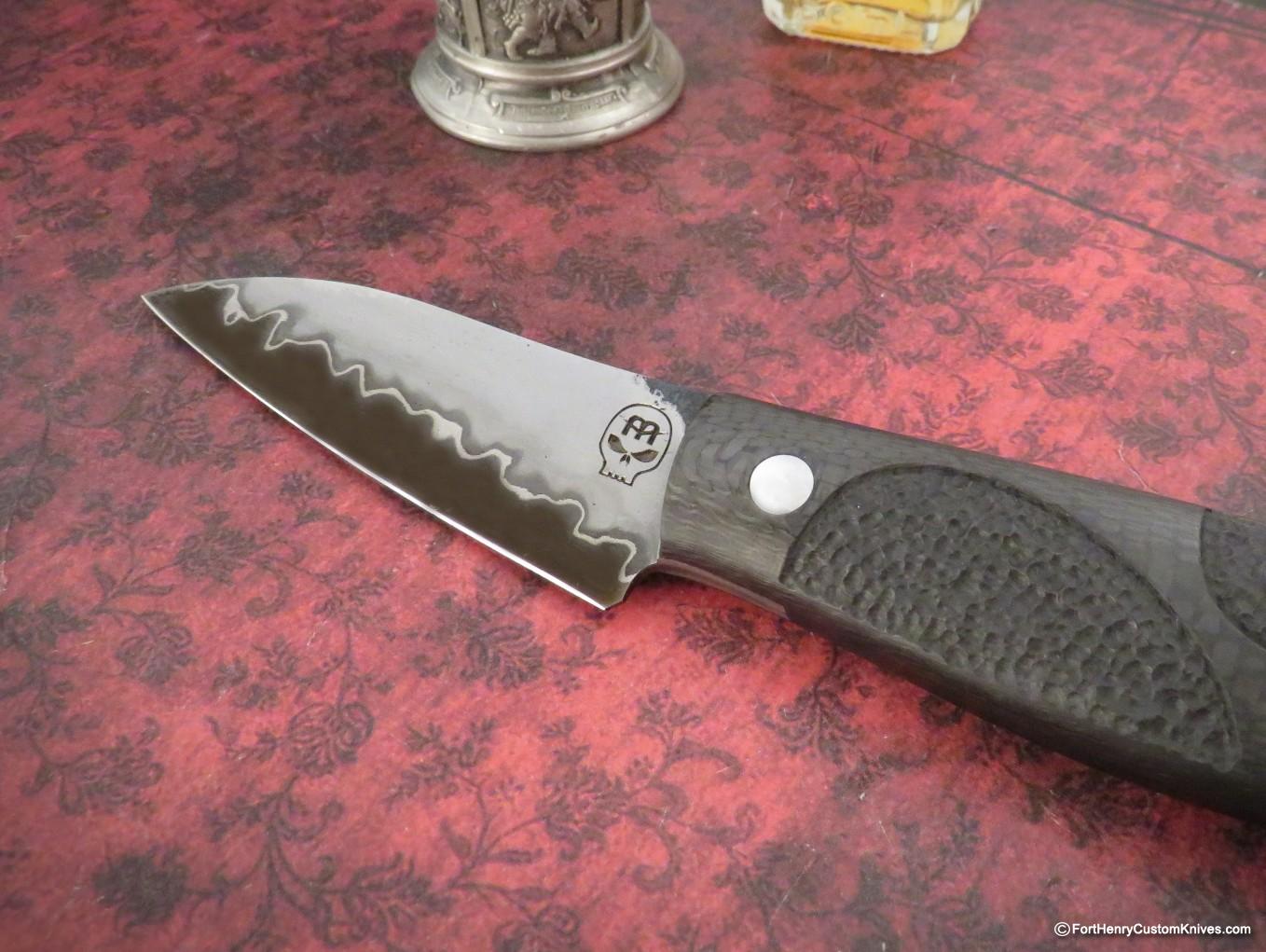 Mariano Yannoni - Custom Wharnie - Forged San Mai - Carbon Fiber - Image 2