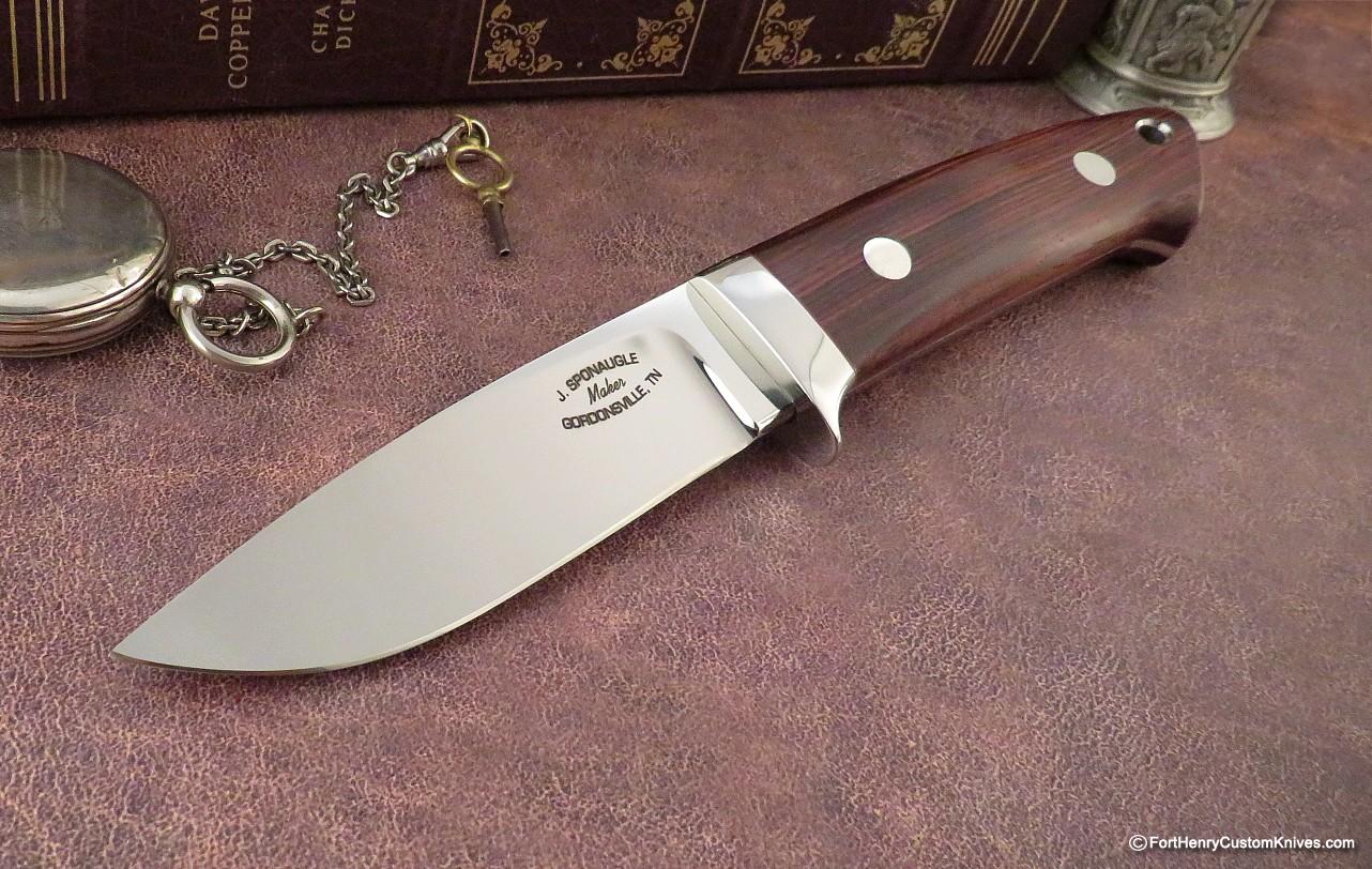 James Sponaugle - Loveless Style Drop Point - Mirror Polished
