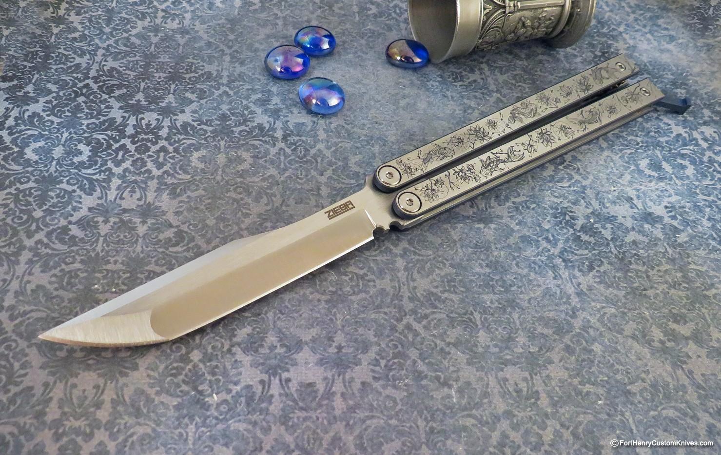 Michael Zieba - Bali - Engraved Koi - Momento Mori - Discontinued