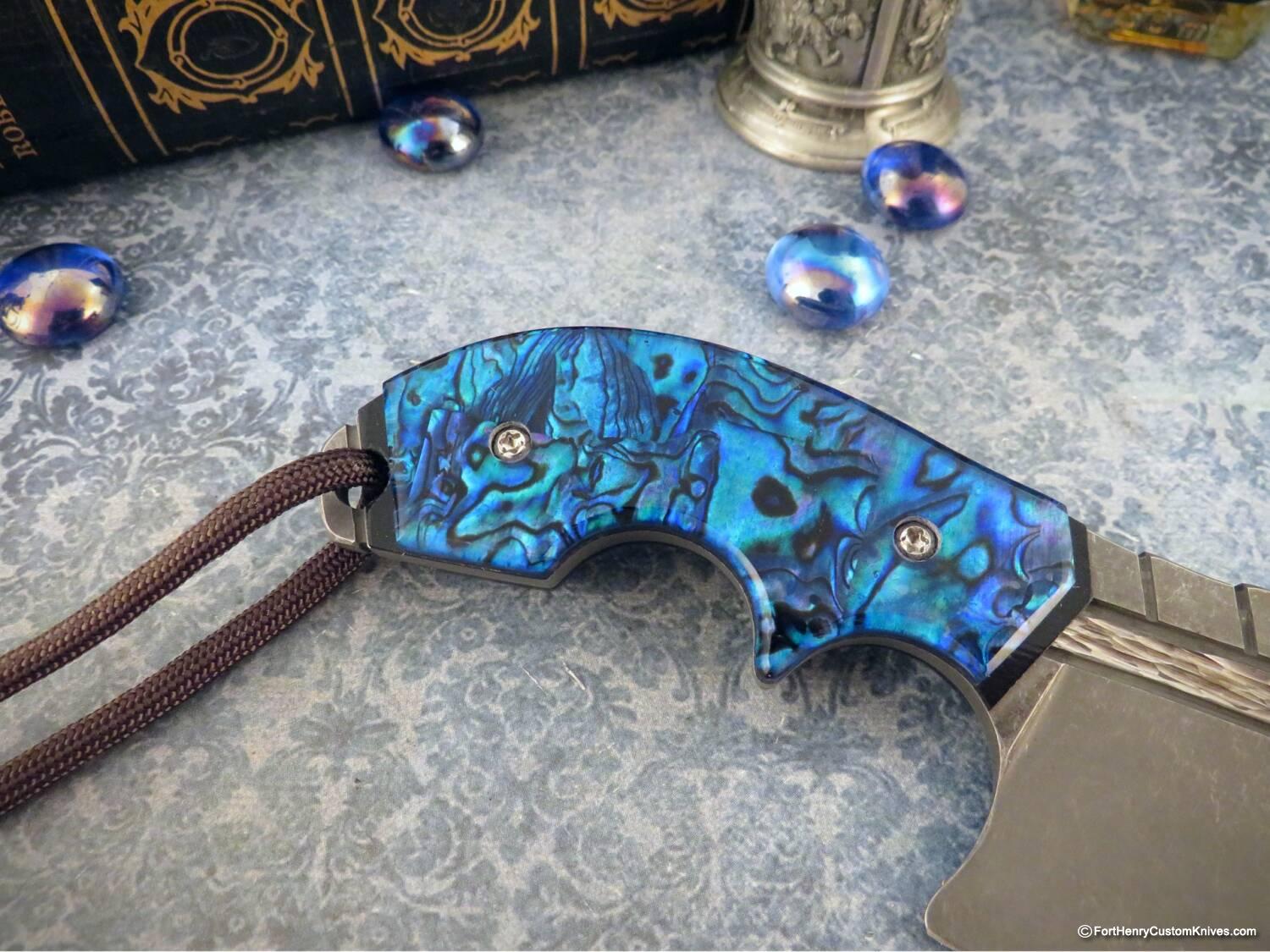 Eddie Diaz / Macho Blades - Custom Butcher - Belt or Pocket - Discon - Image 4