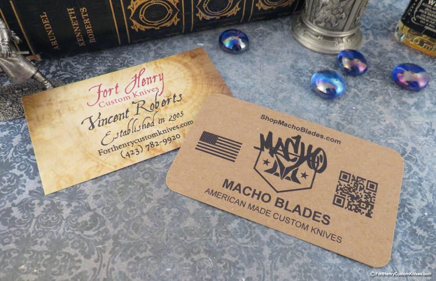 Eddie Diaz / Macho Blades - Custom Butcher - Belt or Pocket - Discon - Image 8