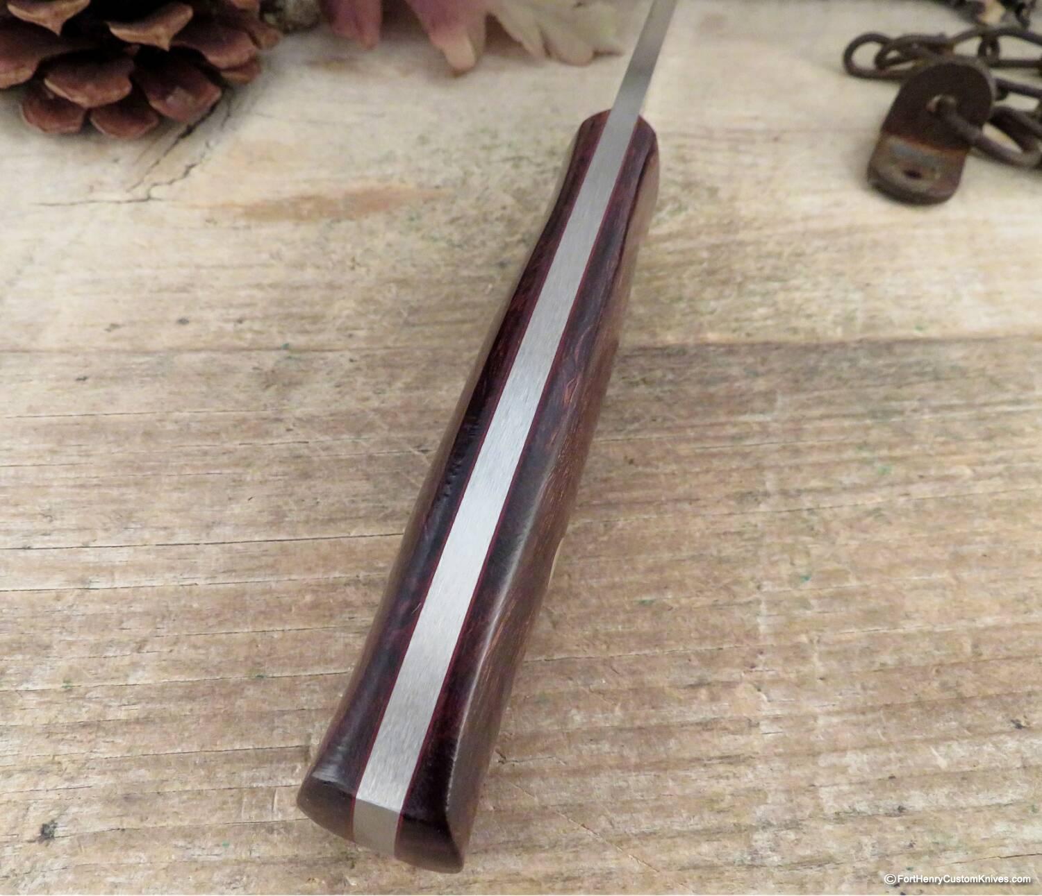 Dan Crotts - Rare Camp Knife - Ironwood - A2 - Flat Ground - Image 3