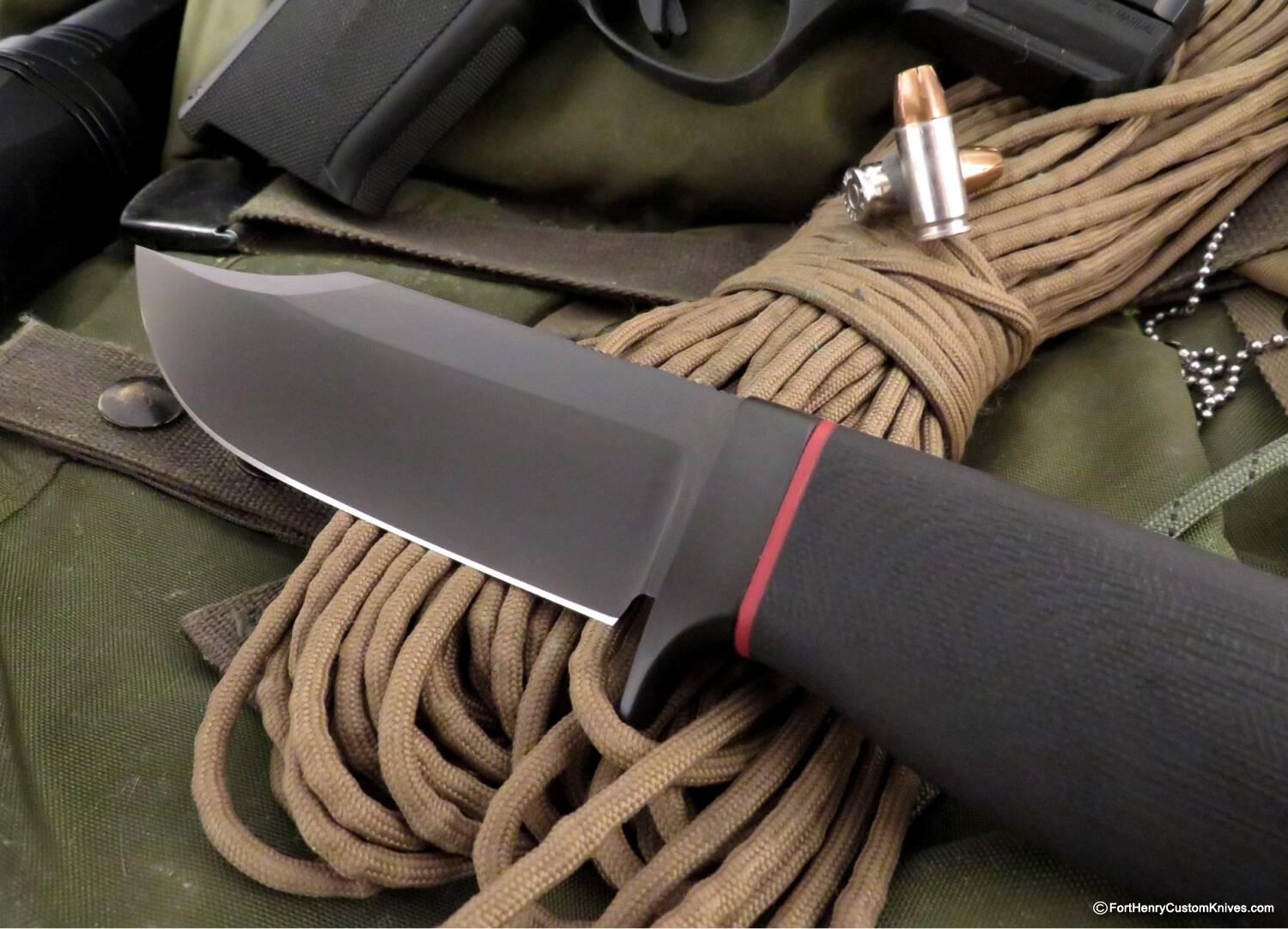 Petr Weingartner - PW Custom Knives - Micro Kroky - Elmax / DLC - Image 2