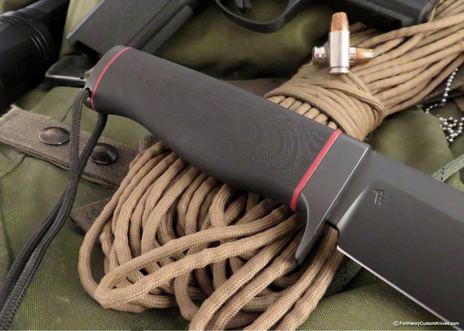 Petr Weingartner - PW Custom Knives - Micro Kroky - Elmax / DLC - Image 3