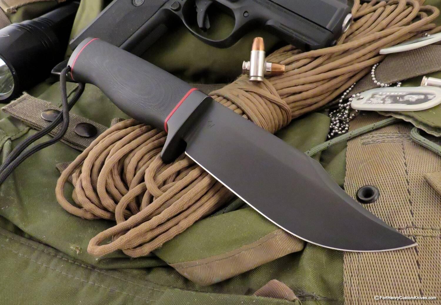 Petr Weingartner - PW Custom Knives - Micro Kroky - Elmax / DLC - Image 6