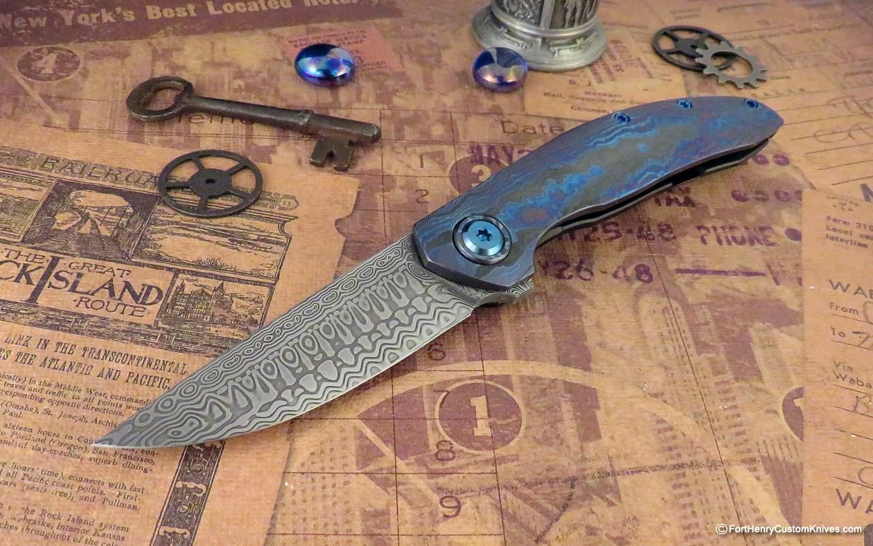 Jens Anso - Presentation Orso Flipper - Black Timascus